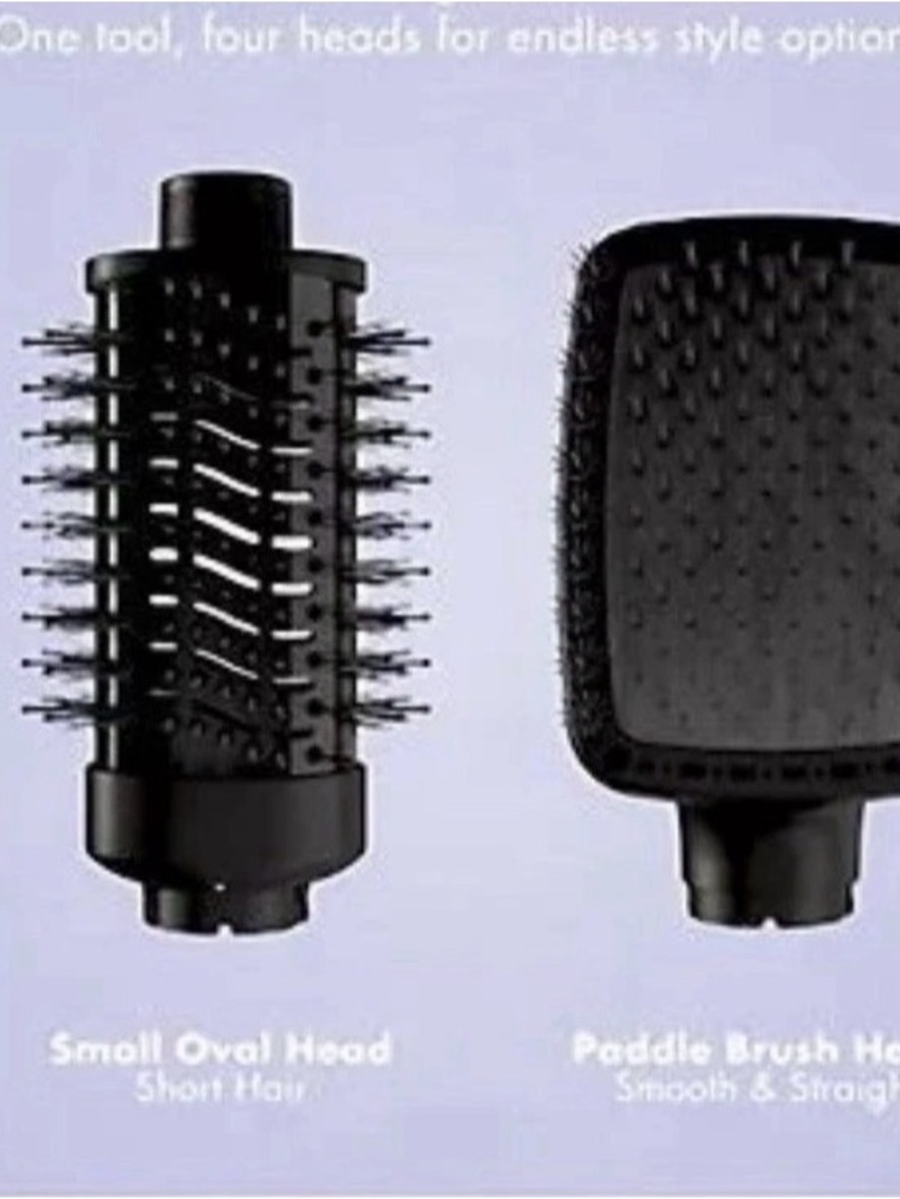 Hot Tools Pro Signature Blowout Hair Brush Ultimate 4-Pc Kit Blck/Silver New - Picture 4 of 9